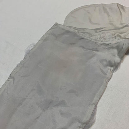 COMME des GARCONS Mesh Corsage Flower Gilet Vest Tulle 2004 Size M Used