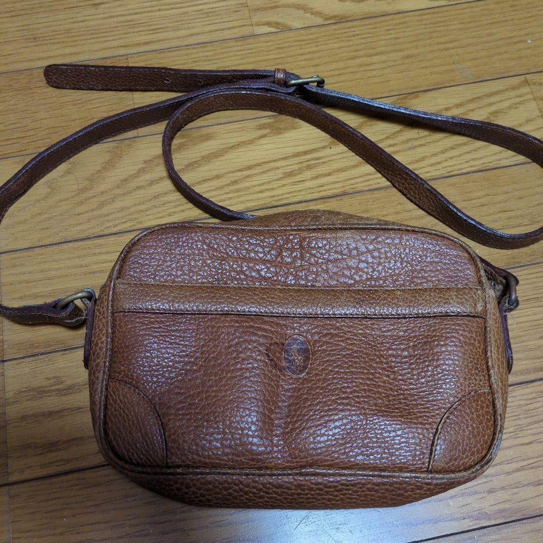 Ralph Lauren Polo Shoulder Bag Brown Women's Limited Edition Rare Model...