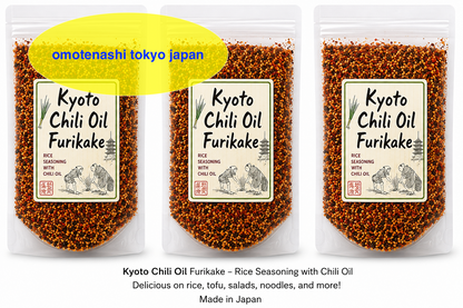 KYOTO FURIKAKE RA-YU RAYU SPRINKLE SEASONING CHILLI OIL MAIKO 80g x 3