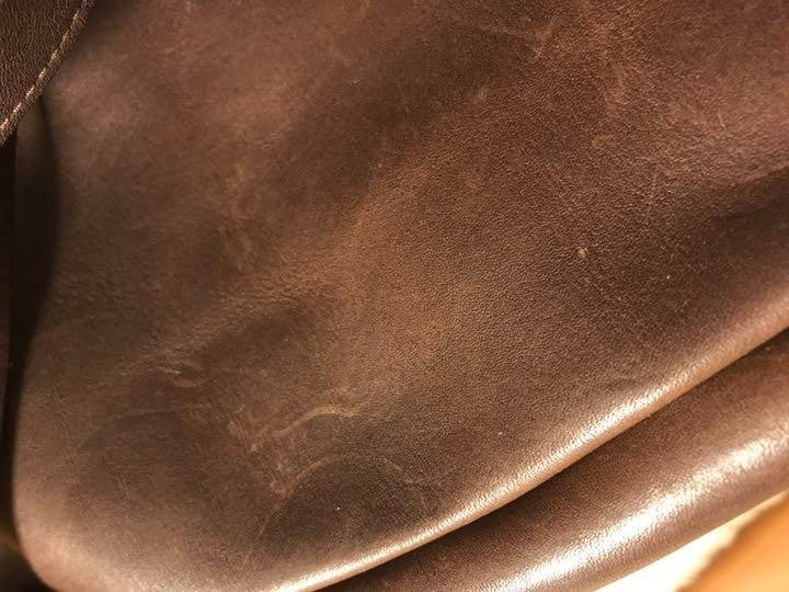 Sonia Rykiel Leather Backpack Antique Brown Stylish Women's Bag 32cm x 20cm