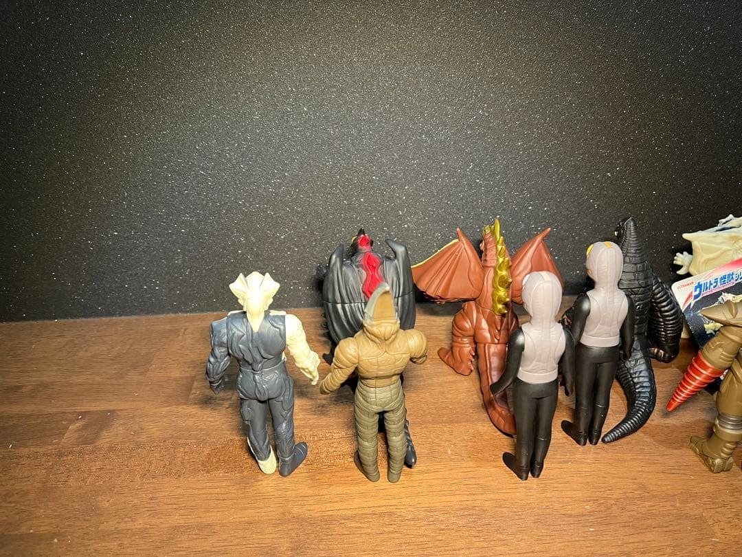 Bandai Ultra Kaiju 500 Series Sofubi Set 14 Figures Lot Authentic Rare