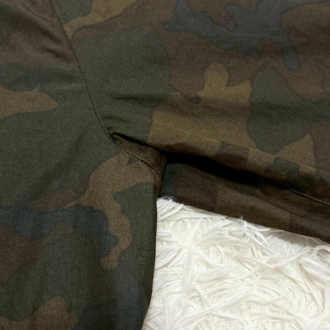 Barbour Camouflage Military Jacket Blouson Coat Men Size 38 With Pins
