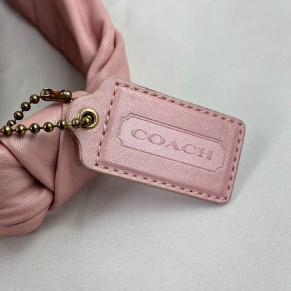 Coach Soho Pink Leather One Shoulder Bag 10.6"x5.5"x5.1" /Used++