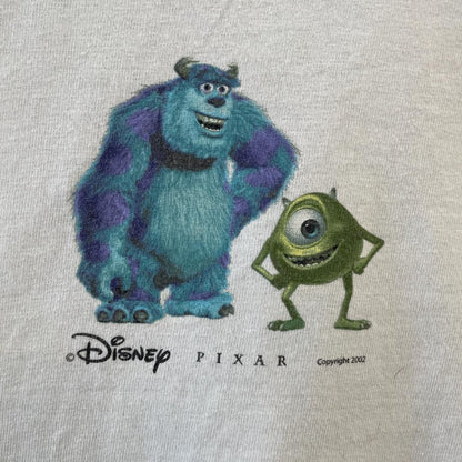 00s T-shirt Monsters Inc. Disney Pixar Movie Vintage Single Stitch Size M