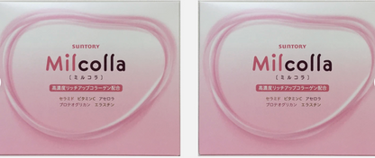Suntory Milcolla Collagen powder Set of 3 New Japan 30days x 2
