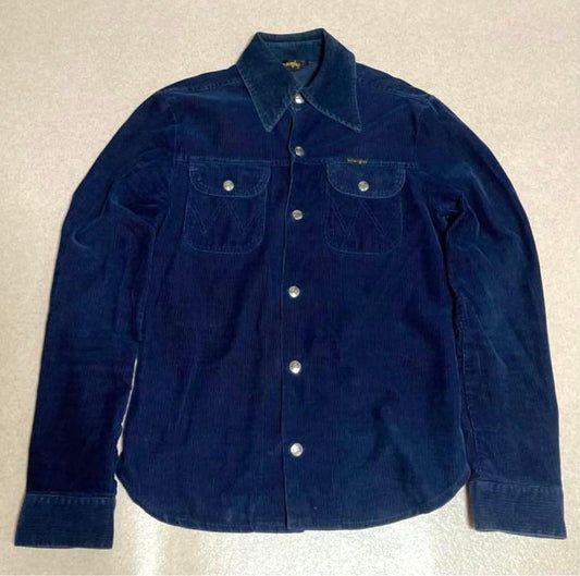Wrangler Men 70S Corduroy Trucker Jacket Vintage Limited Edition Rare Model Amer