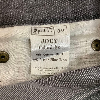 April77 Skinny Denim Jeans Women's Size 30 Grey