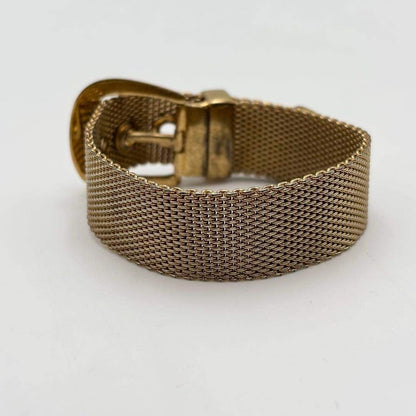 Polo Ralph Lauren Belt Bracelet Gold Logo Engraved Women Rare Model Limited Edit