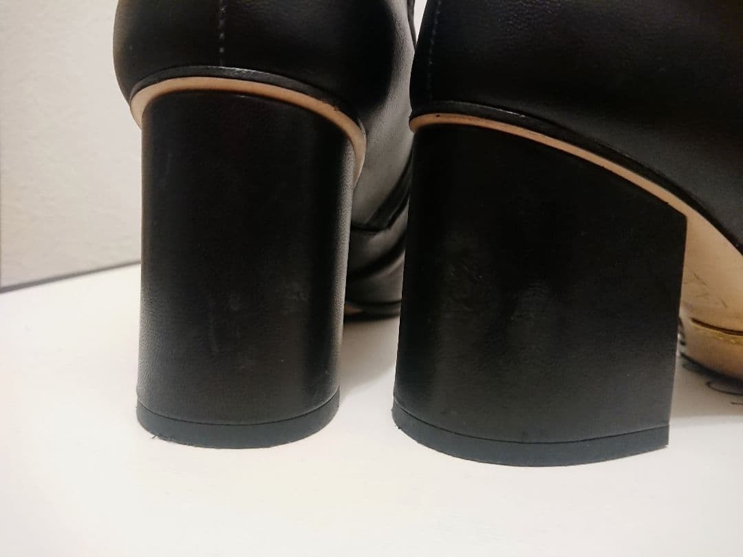 GUCCI GG Marmont Fringe Boots Black Women’s Shoes US 7.5 Authentic
