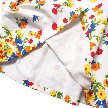 Mint MIUMIU Long skirt Size 38S Flower Gathered Made in Italy Branded clothi...