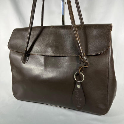 Margaret Howell Genuine Leather Tote Bag Women Rare Model LImited Edition VHTF P