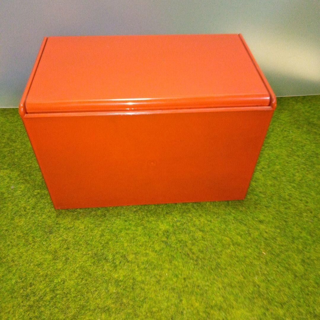 Showa retro make-up box with mirror
