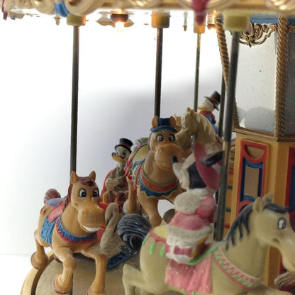 A Mickey Holiday Carousel Disney Merry-Go-Round Vintage