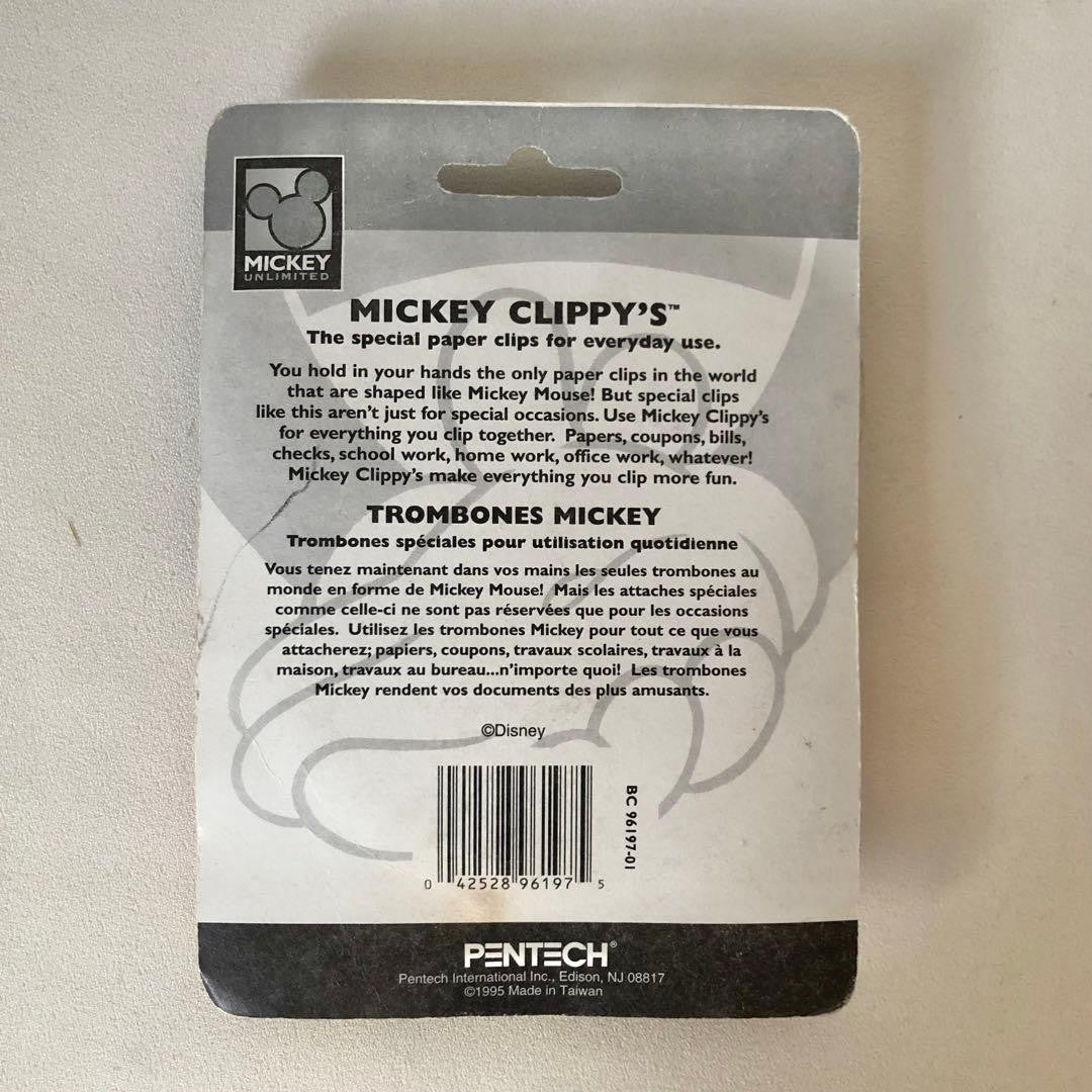 Disney Mickey Mouse Jumbo Clip Memo Clip