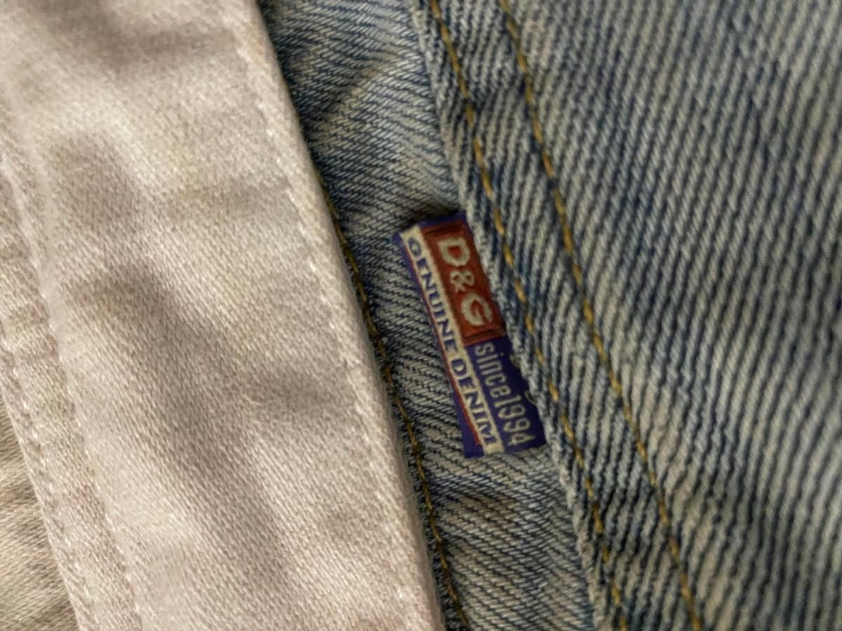 DOLCE&GABBANA Mens Vintage Distressed Denim Jeans Size 32 Italy Designer