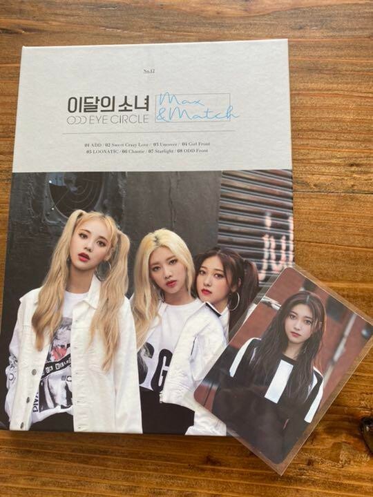 Loona Odd Eye Circle Mix & Match Limited ver. CD photo book card OEC Used