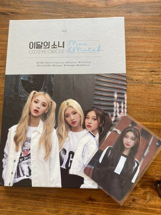 Loona Odd Eye Circle Mix & Match Limited ver. CD photo book card OEC Used