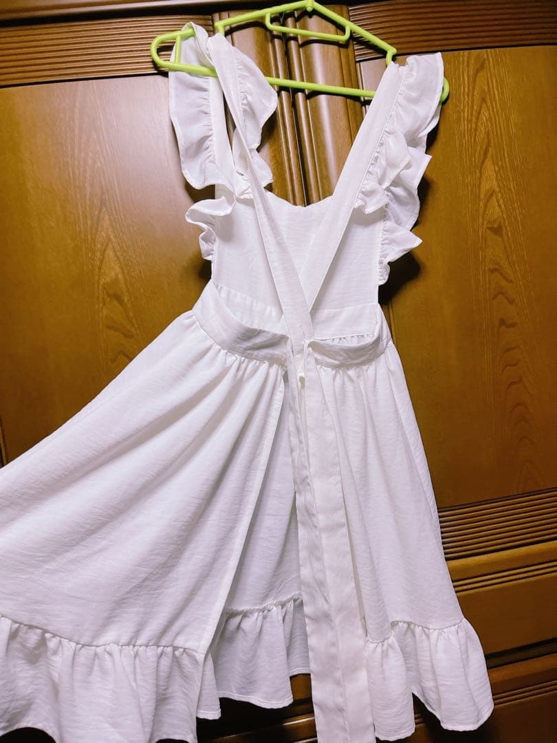 Dear My Love My Melody Collab Pink Apron Cosplay Loli Frill Near Mint