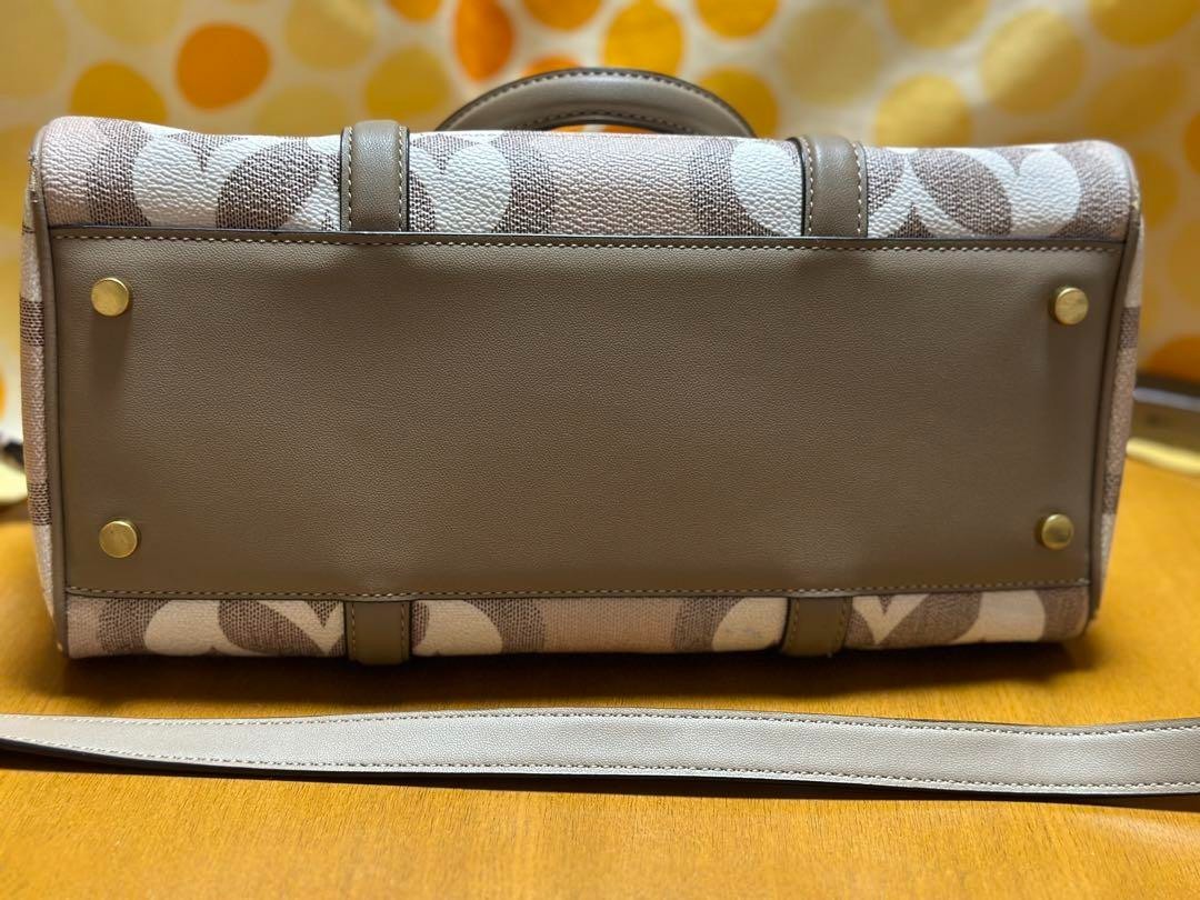 Kate Spade Spade Flower Monogram Beige 2-way Type Lightweight