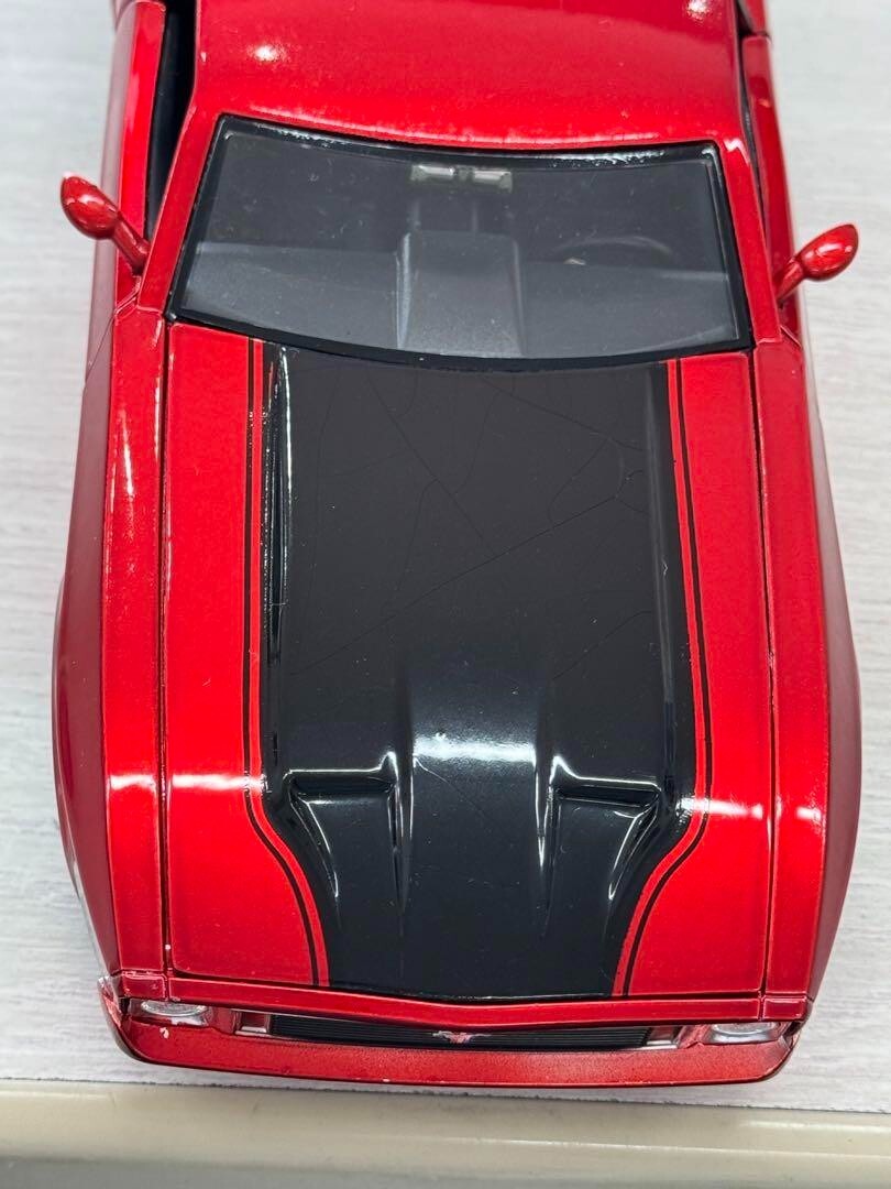 American Muscle Car Legend 1971 FORD MUSTANG MACH1 Diecast Model Car Scale