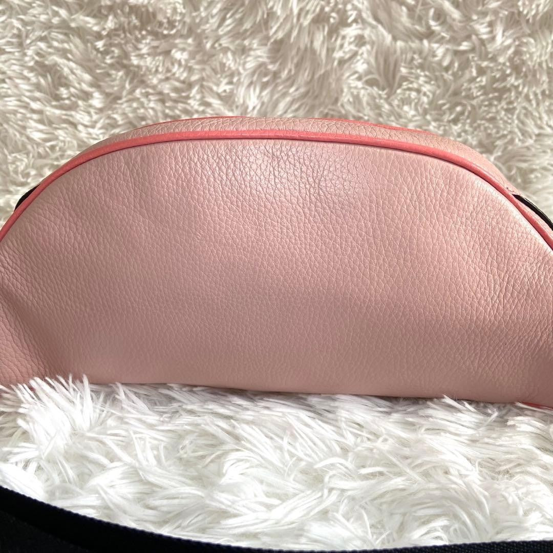 COACH Disney Mickey Pink Leather Crossbody Bag Limited Authentic Rare