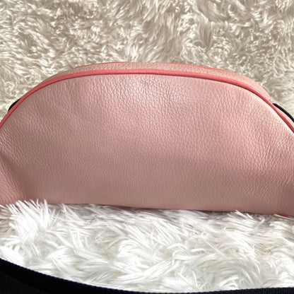 COACH Disney Mickey Pink Leather Crossbody Bag Limited Authentic Rare