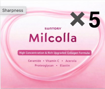 New Suntory Milcolla Collagen powder (30days) x5 (=total 150days) From Japan