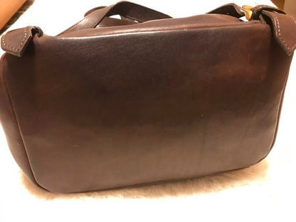 Sonia Rykiel Leather Backpack Antique Brown Stylish Women's Bag 32cm x 20cm