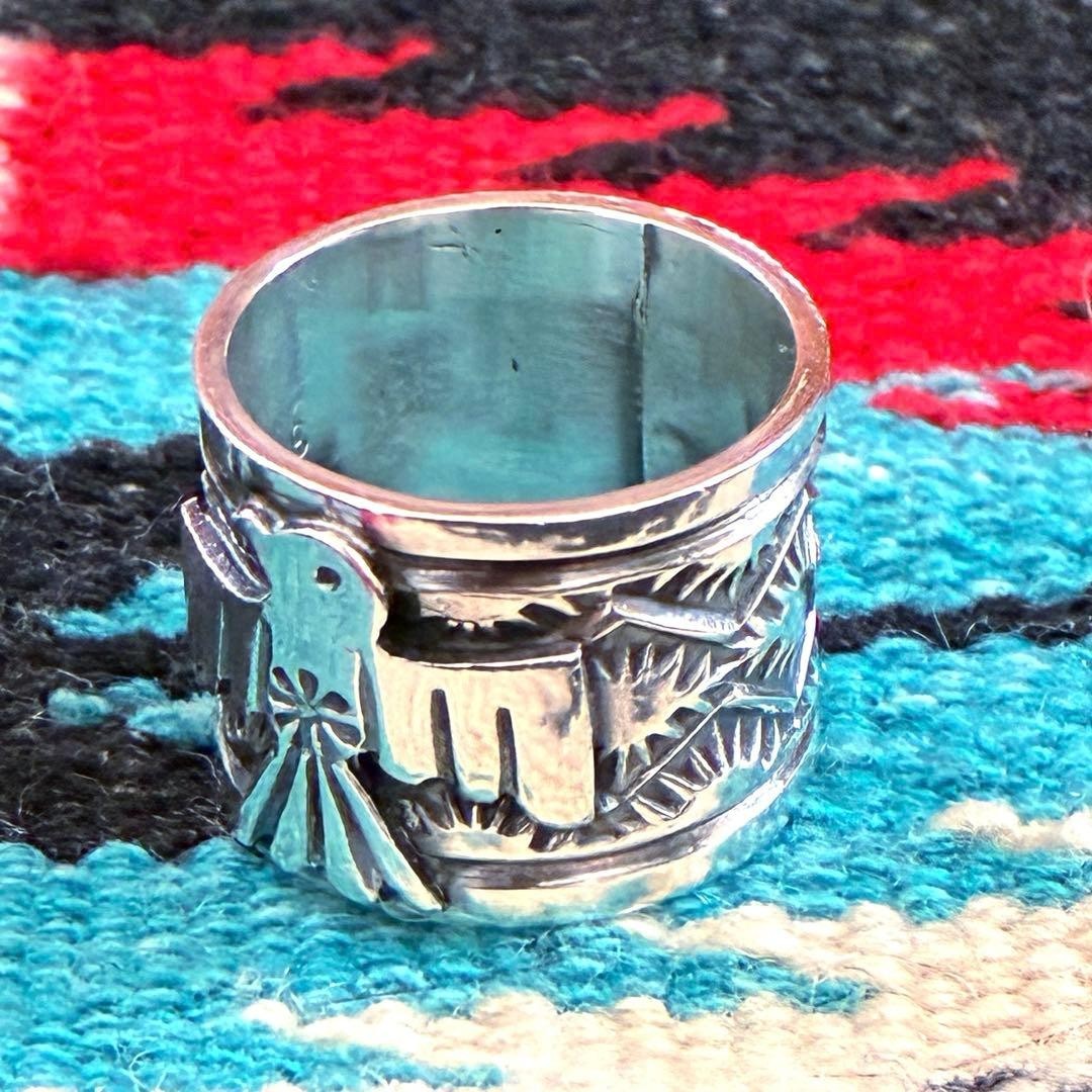 Indian Jewelry Sunshine Reeves Thunderbird Ring