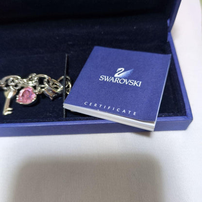 Swarovski Kawaii Pink Heart bracelet Sanrio Genuine Unused Discontinued