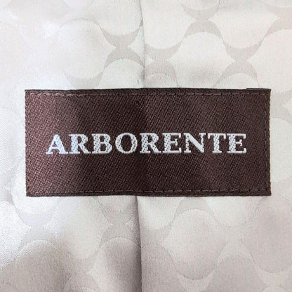 Rare ARBORENTE Made in Japan Cowhide Lamb Leather Mesh Long Coat