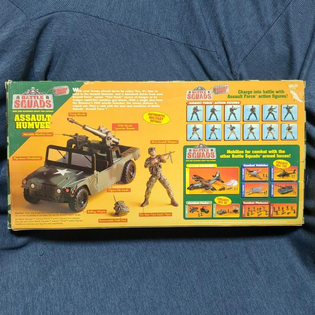 Vintage GI Joe Battle Squads Assault Humvee