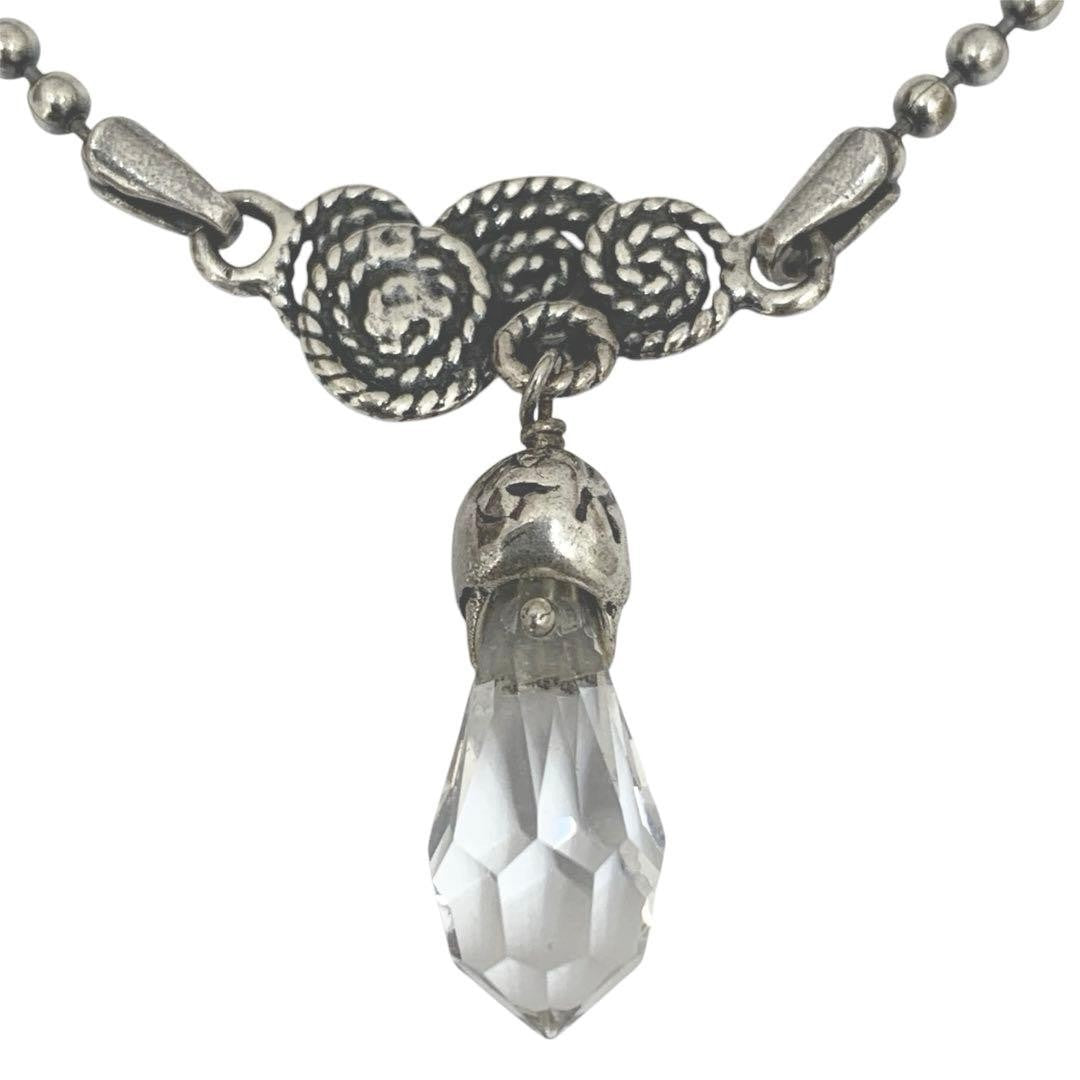 Diesel Women Crystal Skull Bracelet Sv925 Length 19cm Luxury Stylish Urban Italy