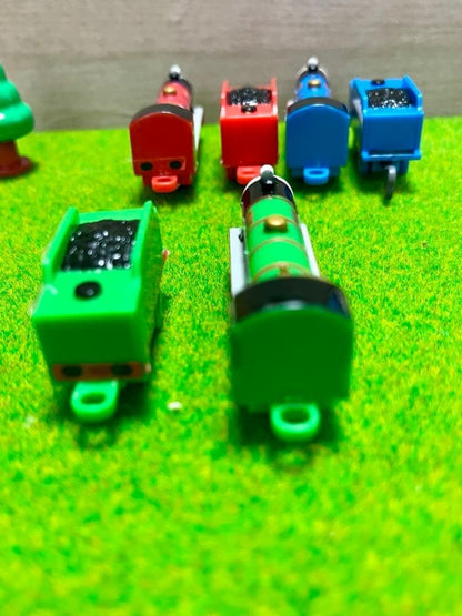 Tomy Capsule Plarail Mike Bart Rex Train Capsule Vehicle Toy Used Rare
