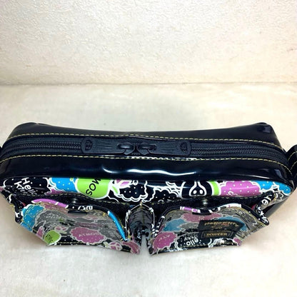 PORTER x Hello Kitty x ATMOS Enamel Shoulder Bag Rare Zipper Strap