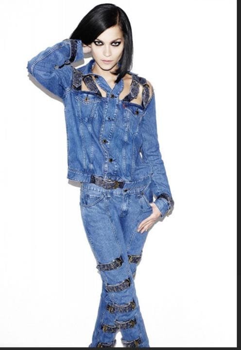 House of Holland x Levi's 2010s Purple Tag Denim Jacket Rare Collaboration