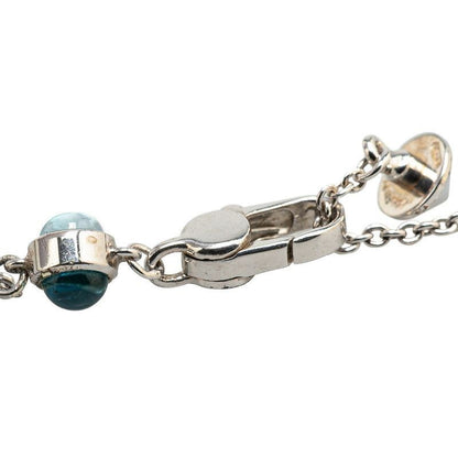 GUCCI Heart Studs Rhinestones Necklace Women 【Used】