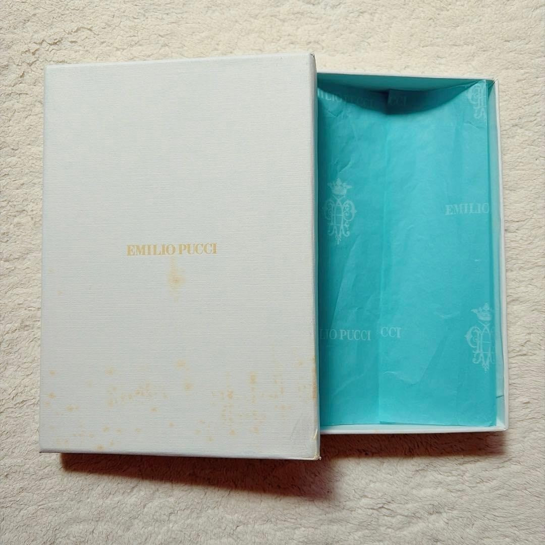 [Unused] Emilio Pucci mini notebook with box rare Good condition