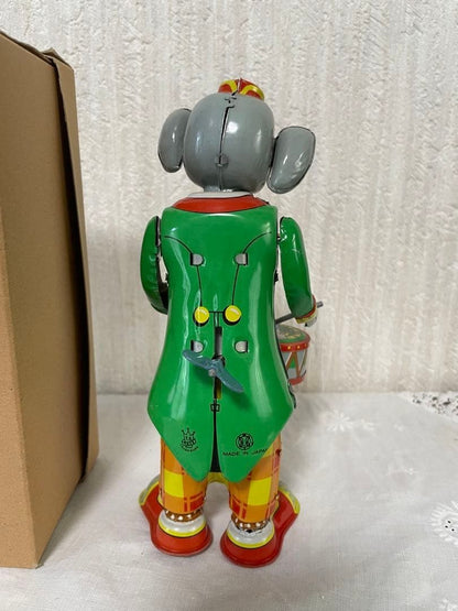 Tin Toy Elephant Antique Vintage