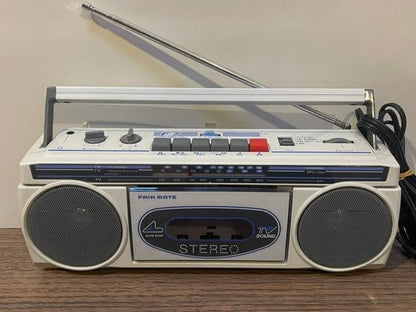 FAIRMATE F-7 Small Stereo Radio Cassette Player - Showa Retro