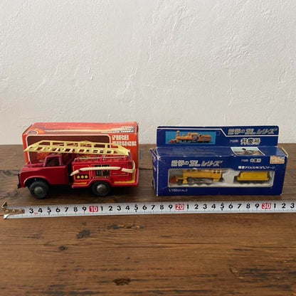 Showa Retro FIRE TRUCK Fire Truck “Benkei” Toy Minicar
