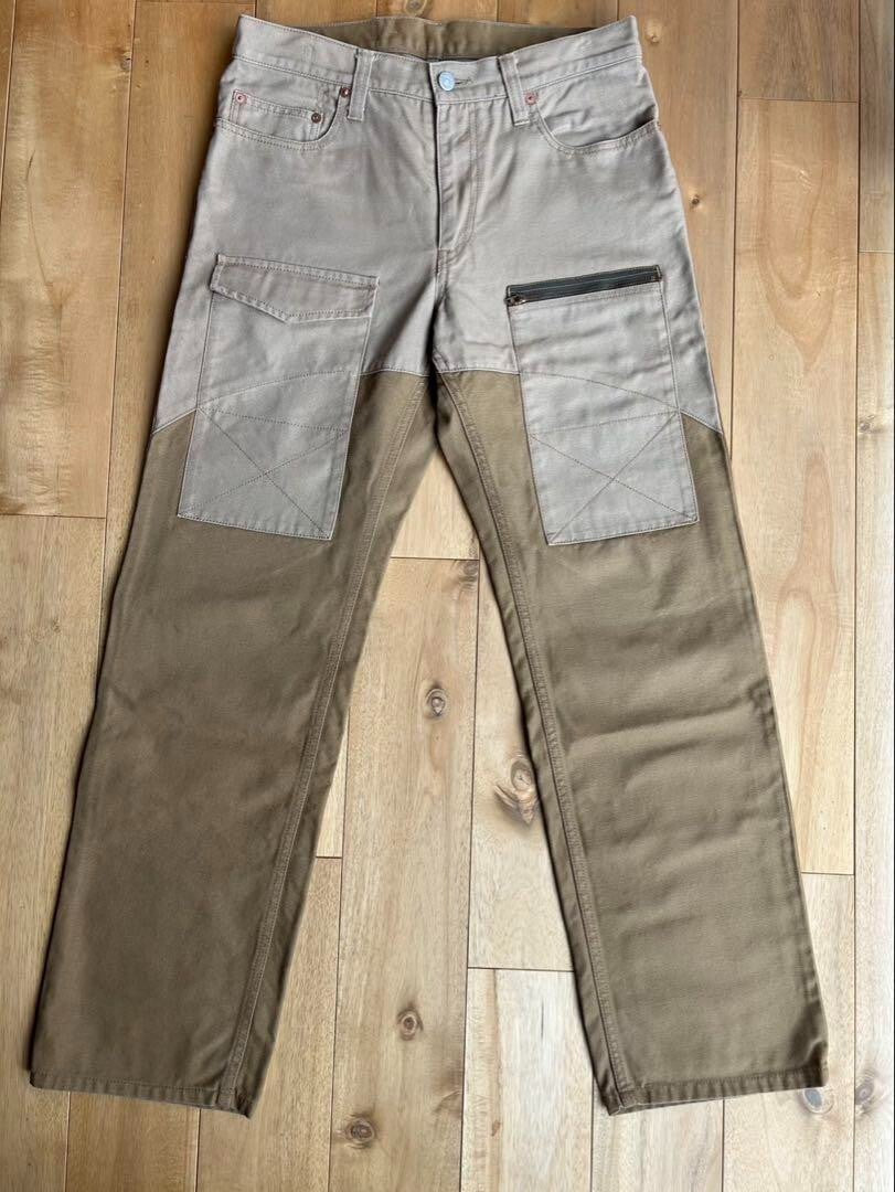 Kojima Jeans 34 Work Pants Denim Blue Pre-Owned JAPAN