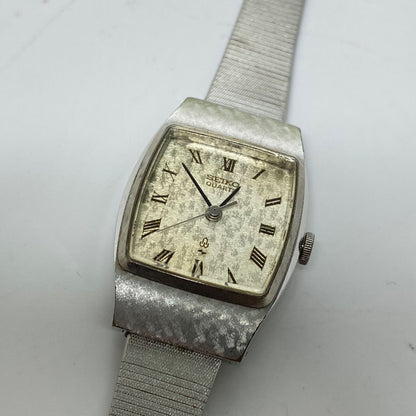 Seiko Quartz Watch 4301-3000 Square Roman Numerals Vintage