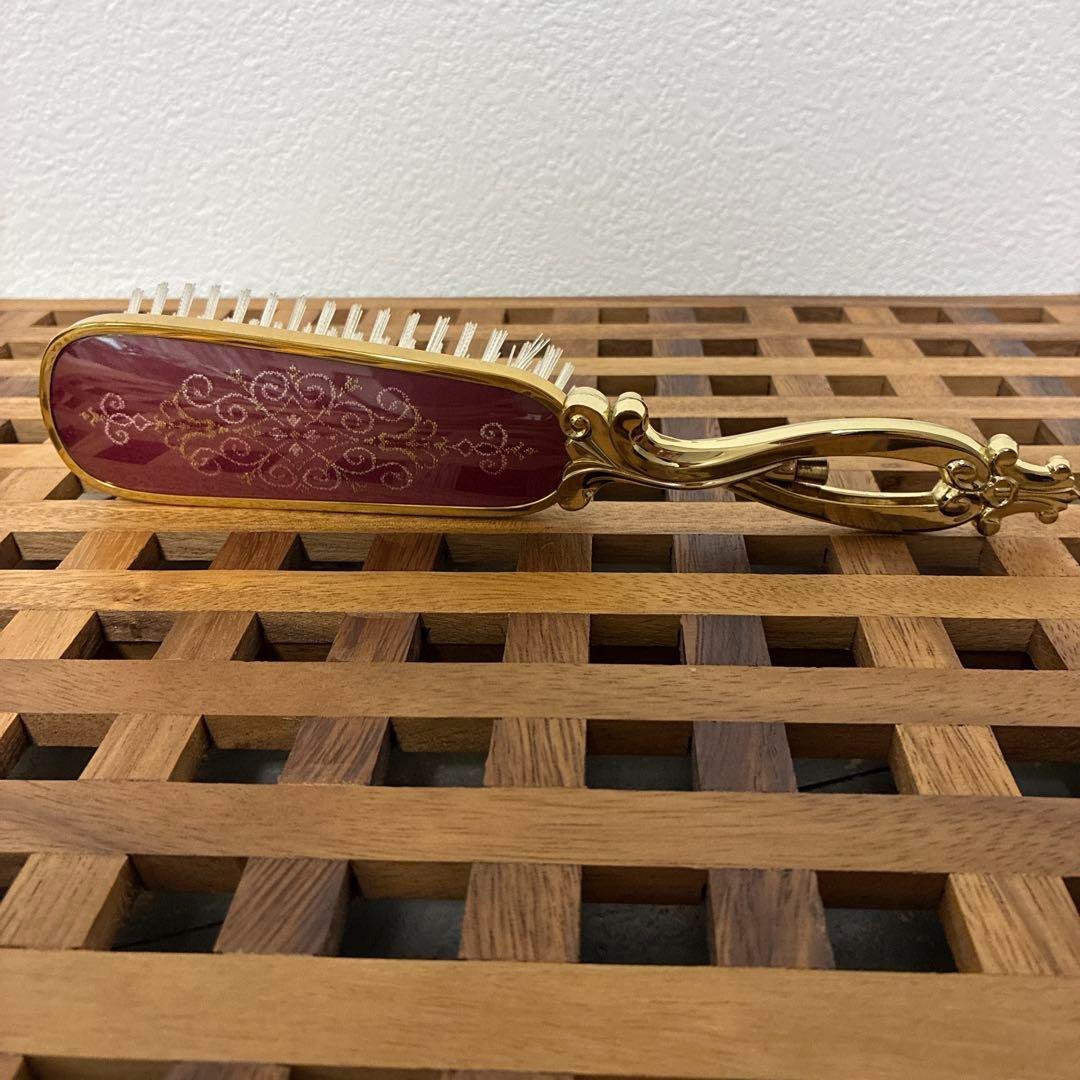 Unused Brush Shiseido 1965 Hanatsubaki Club Gold Showa Retro