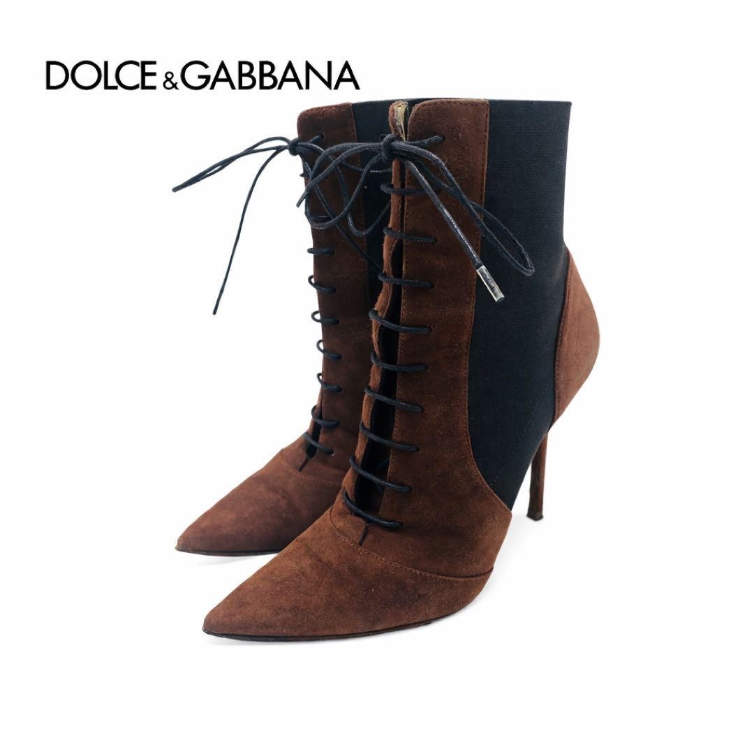 Dolce&Gabbana Women 5.5US Short Ankle Boots Almost unused Luxury Classic Stylish