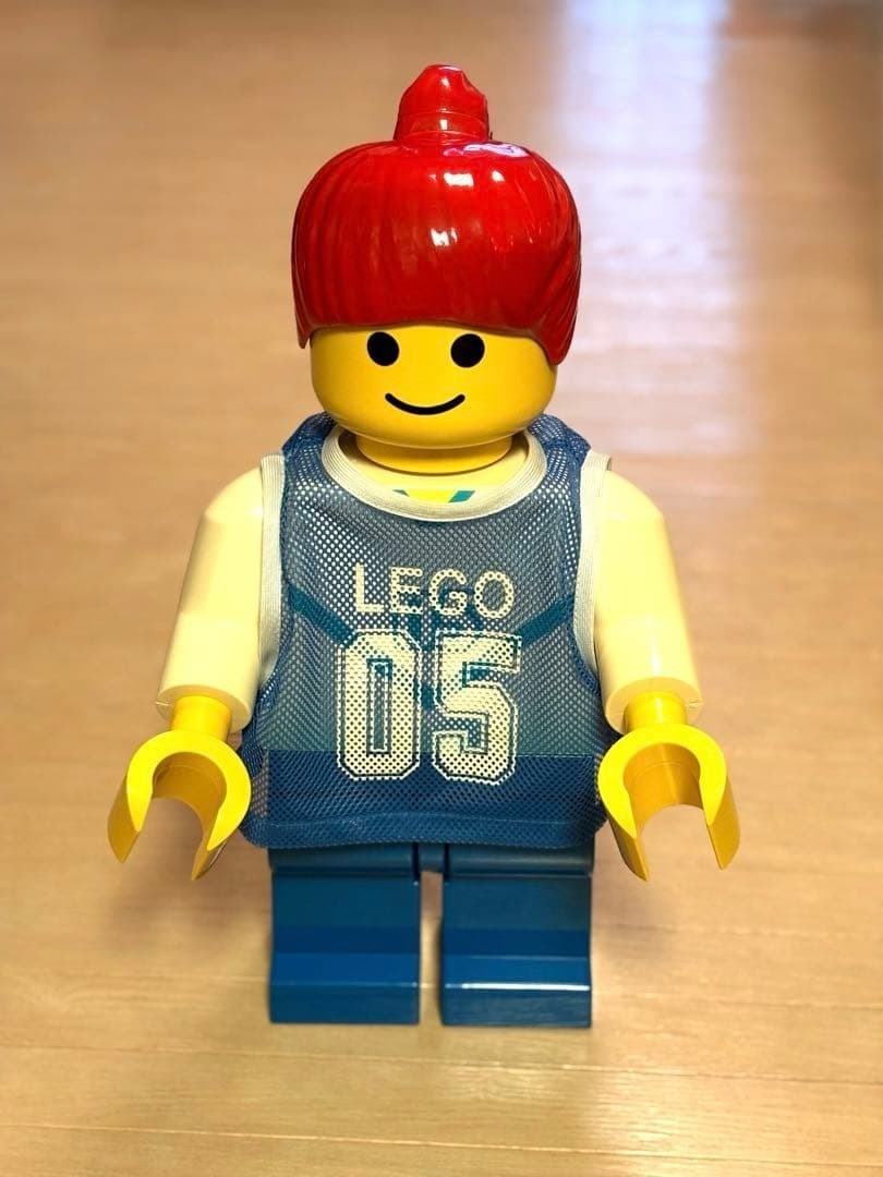 LEGO Duplo Soccer Figure Girl Jumbo Figurine Rare Limited Edition Japan USED