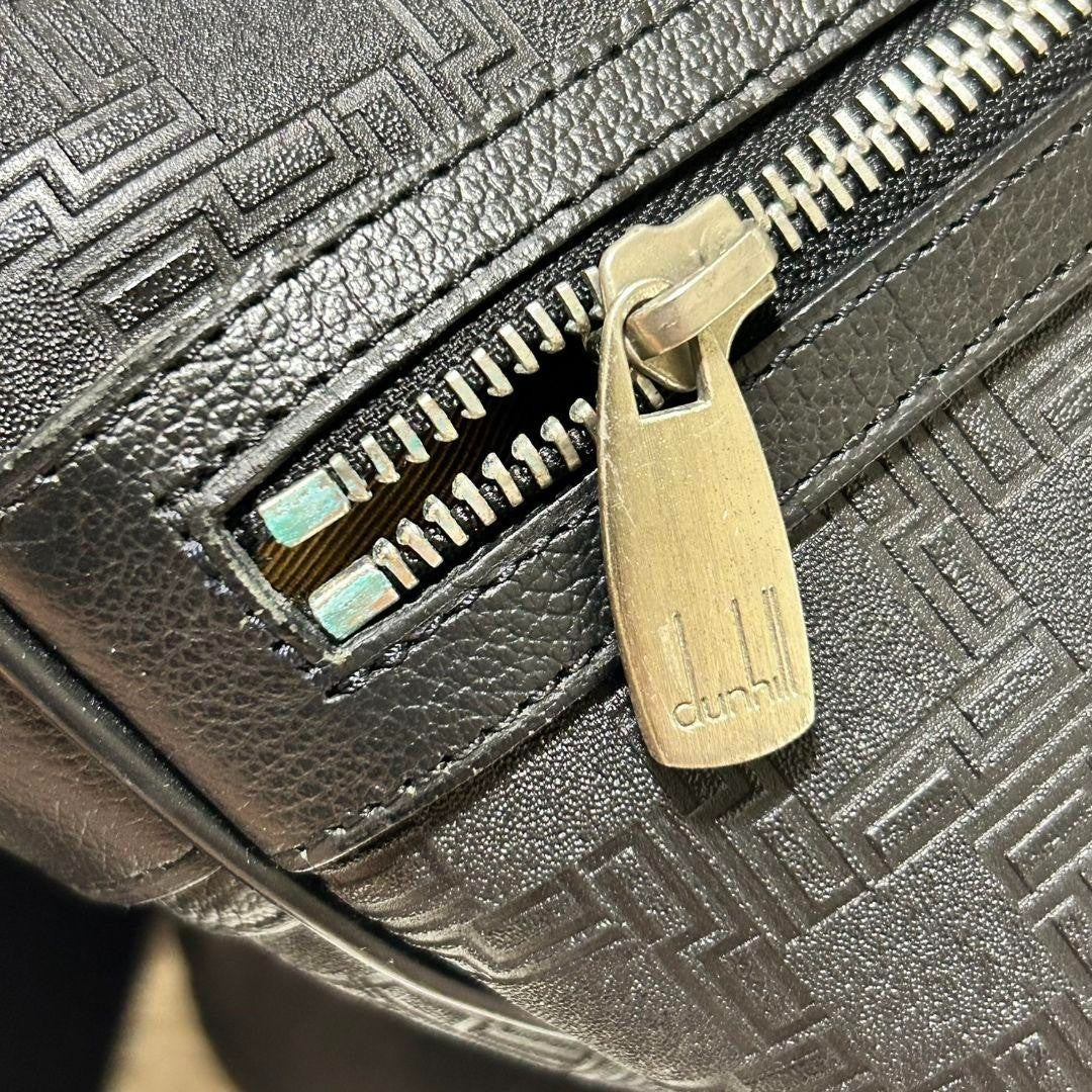 dunhill D Eight 2way Boston Bag Authentic