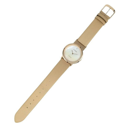 Citizen G620-S123194 Eco Drive Lady Ivory Watch Used 30mm