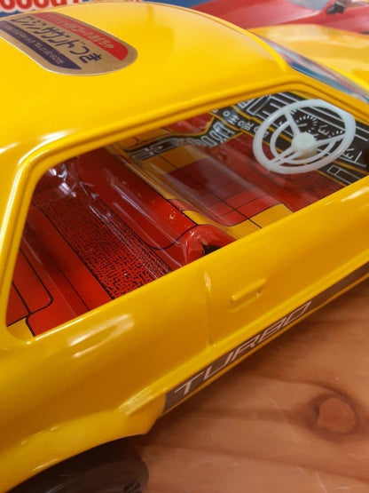 Nissan Skyline 2000 GT Turbo Ichiko Tin Miniature Car Showa Retro