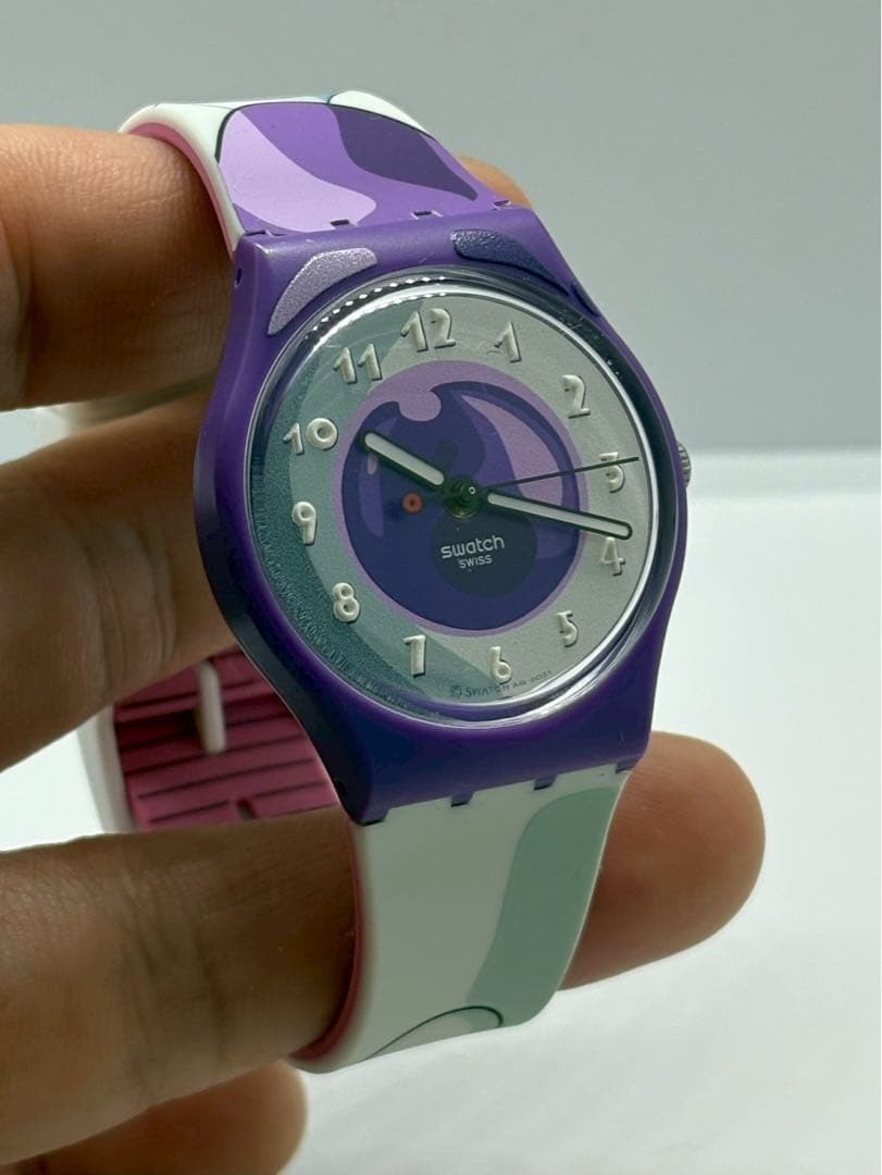 Swatch GZ359 Dragon Ball Frieza Wristwatch Analog Anime Japan Used Limited Rare